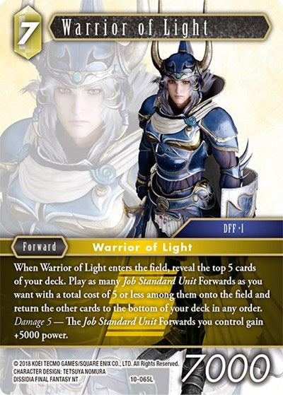Warrior of Light - 10-065L - Legend - Opus X