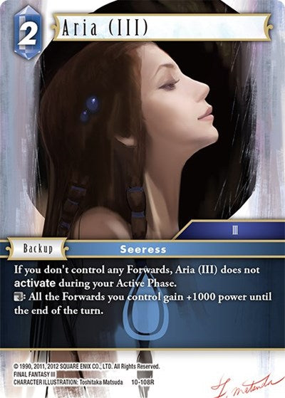 Aria (III) - 10-108R - Rare - Opus X