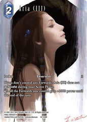 Aria (III) - 10-108R - Rare (Full Art) - Opus X