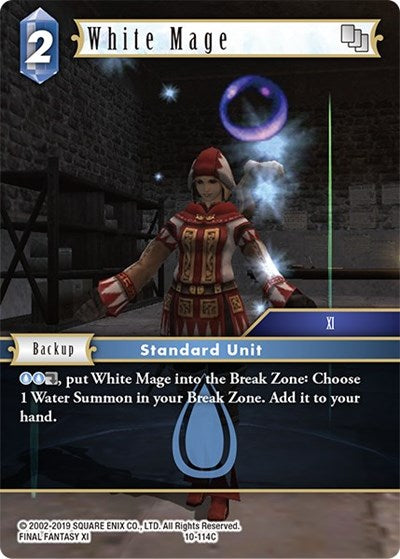 White Mage - 10-114C - Common - Opus X