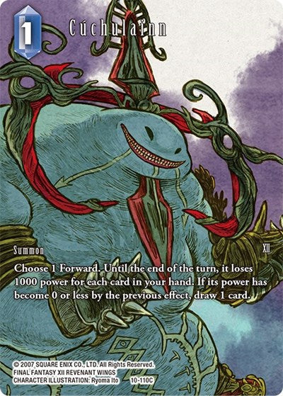 Cuchulainn - 10-110C - Common (Full Art) - Opus X
