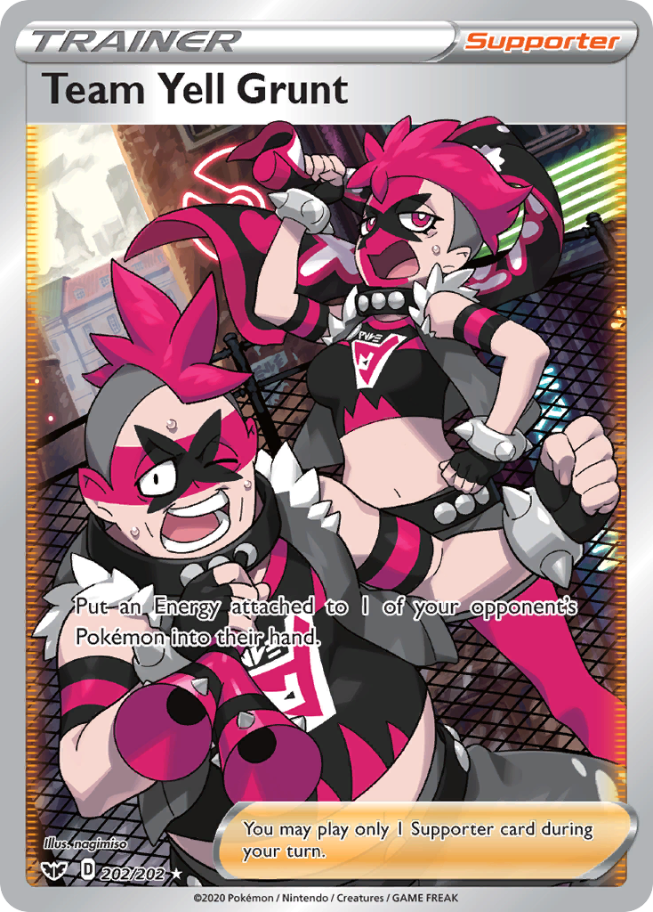 Team Yell Grunt - 202/202 - Sword & Shield