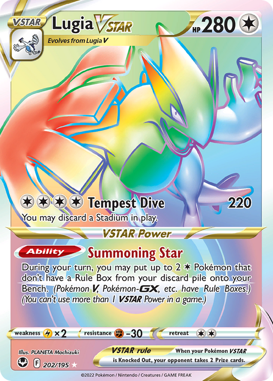 Lugia VSTAR - 202/195 - Silver Tempest