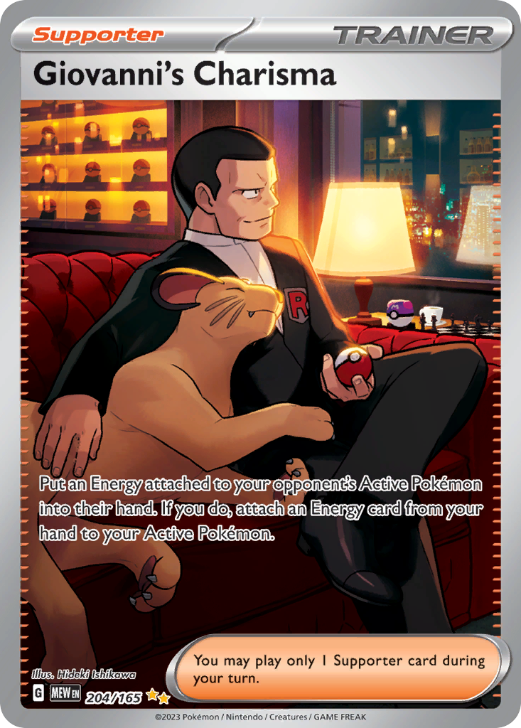 Giovanni's Charisma - 204/165 - 151