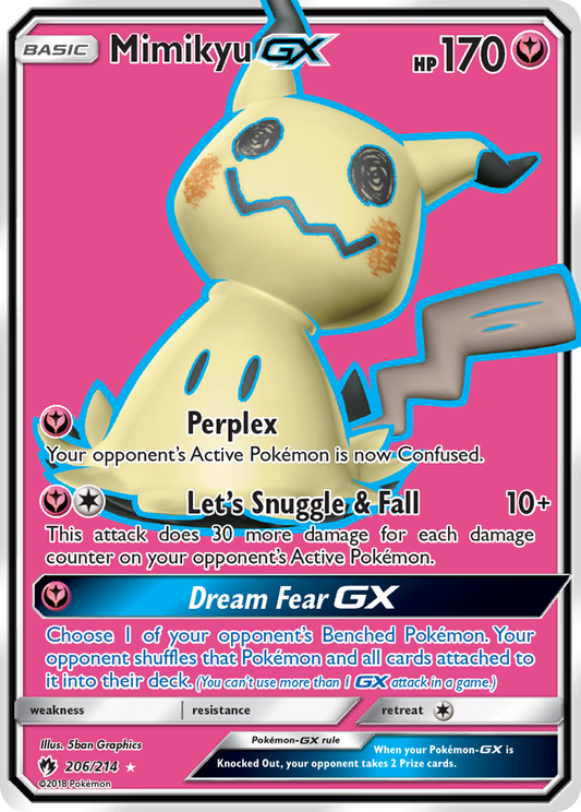 Mimikyu-GX - 206/214 - Lost Thunder