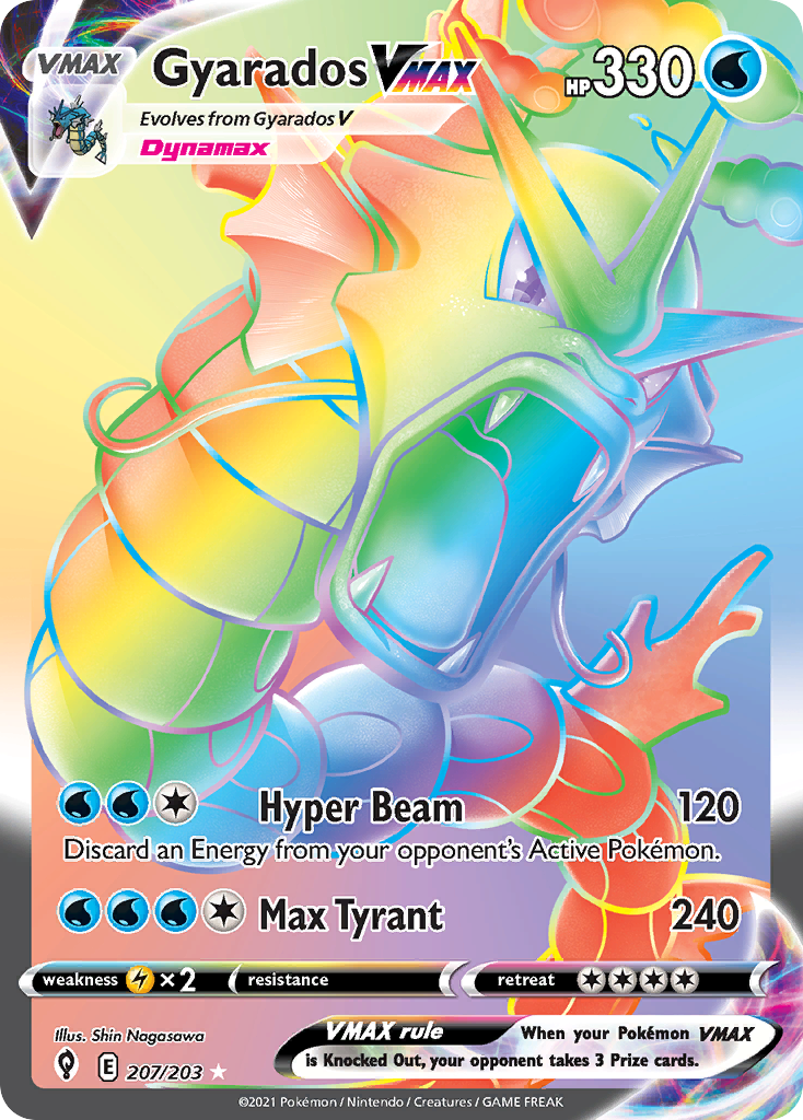 Gyarados VMAX - 207/203 - Evolving Skies