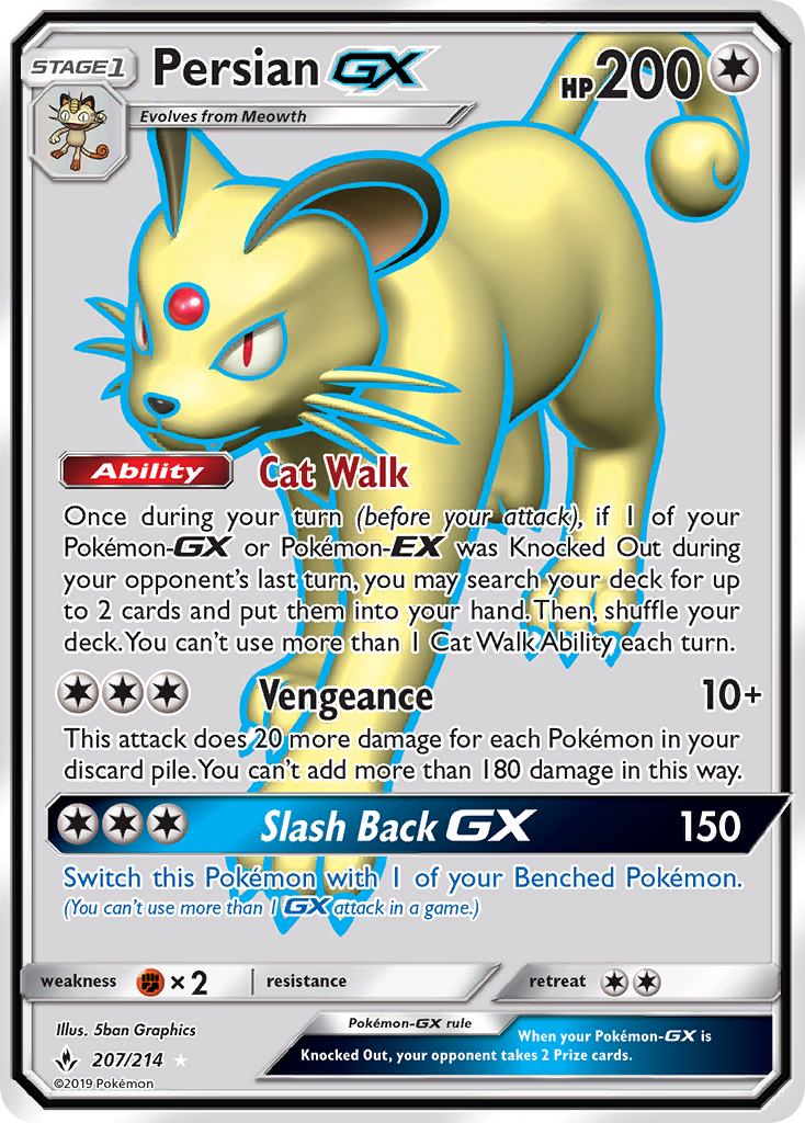 Persian-GX - 207/214 - Unbroken Bonds