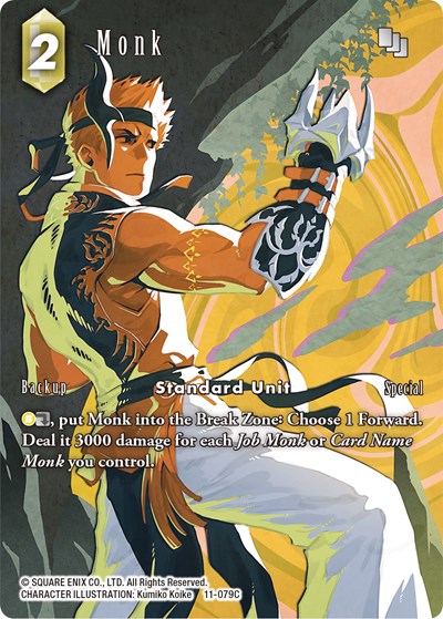 Monk - 11-079C - Common (Full Art) - Opus XI
