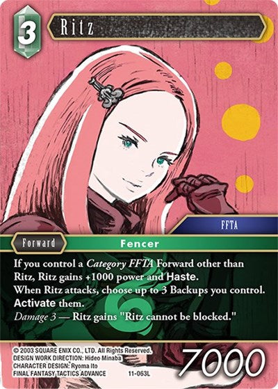 Ritz - 11-063L - Legend - Opus XI