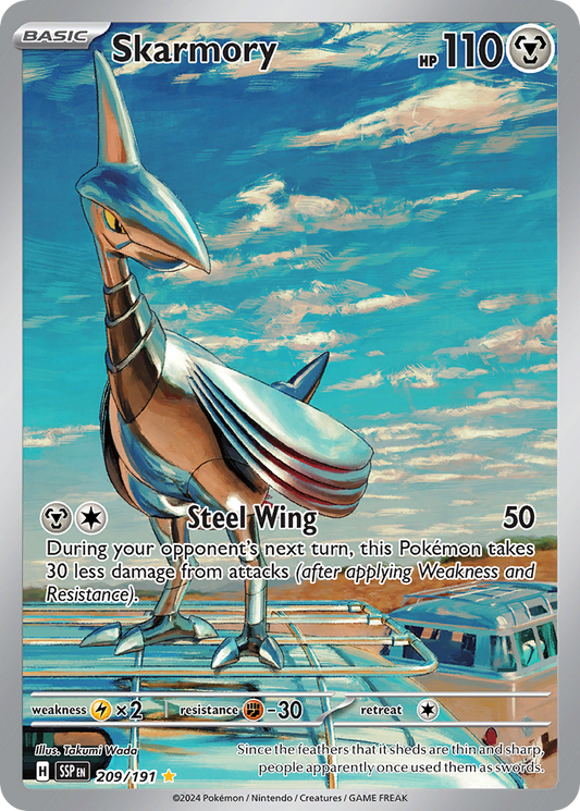 Skarmory - 209/191 - Surging Sparks