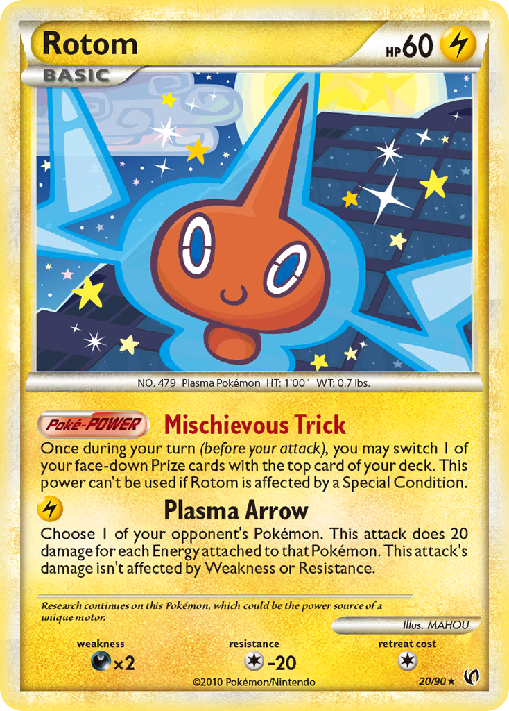 Rotom - 20/90 - HS—Undaunted