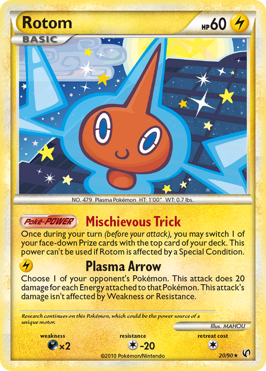 Rotom - 20/90 - HS—Undaunted