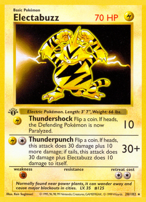 Electabuzz - 020/102 - Base