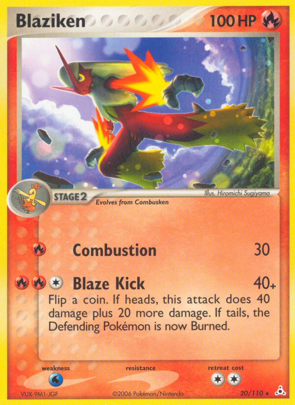 Blaziken - 020/110 - Holon Phantoms