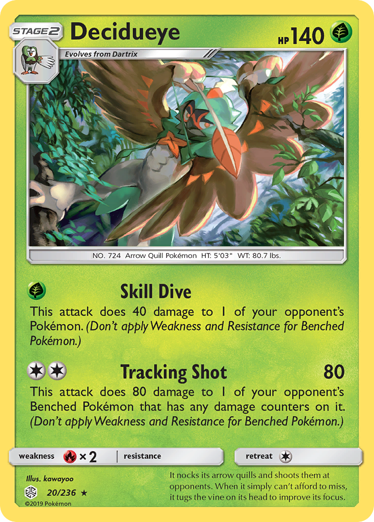 Decidueye - 020/236 - Cosmic Eclipse