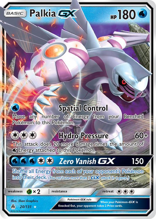 Palkia-GX - 020/131 - Forbidden Light