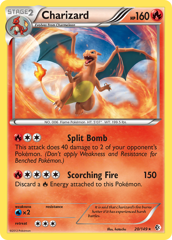 Charizard - 020/149 - Boundaries Crossed