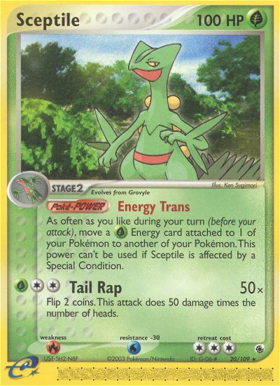 Sceptile - 020/109 - Ruby & Sapphire