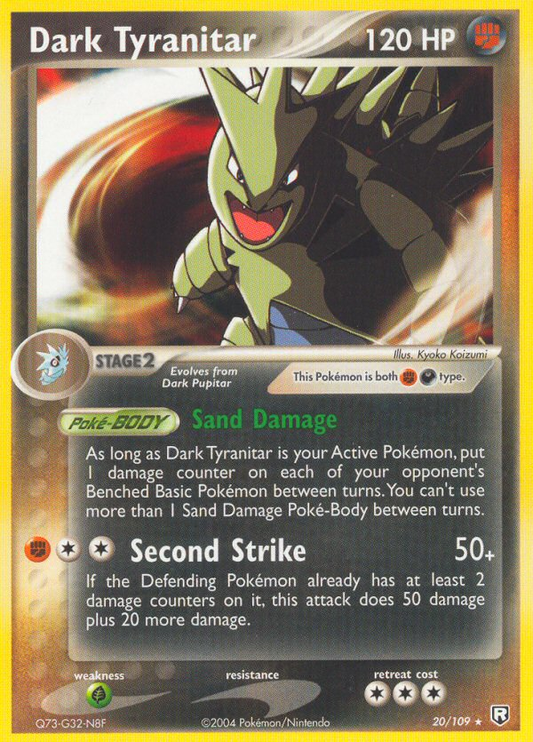 Dark Tyranitar - 020/109 - Team Rocket Returns