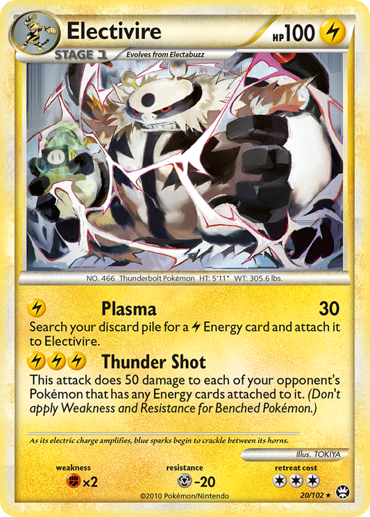 Electivire - 020/102 - HS—Triumphant