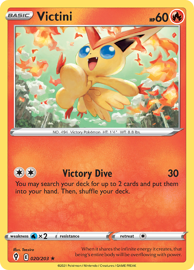 Victini - 020/203 - Evolving Skies