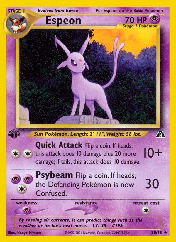 Espeon - 20/75 - Neo Discovery