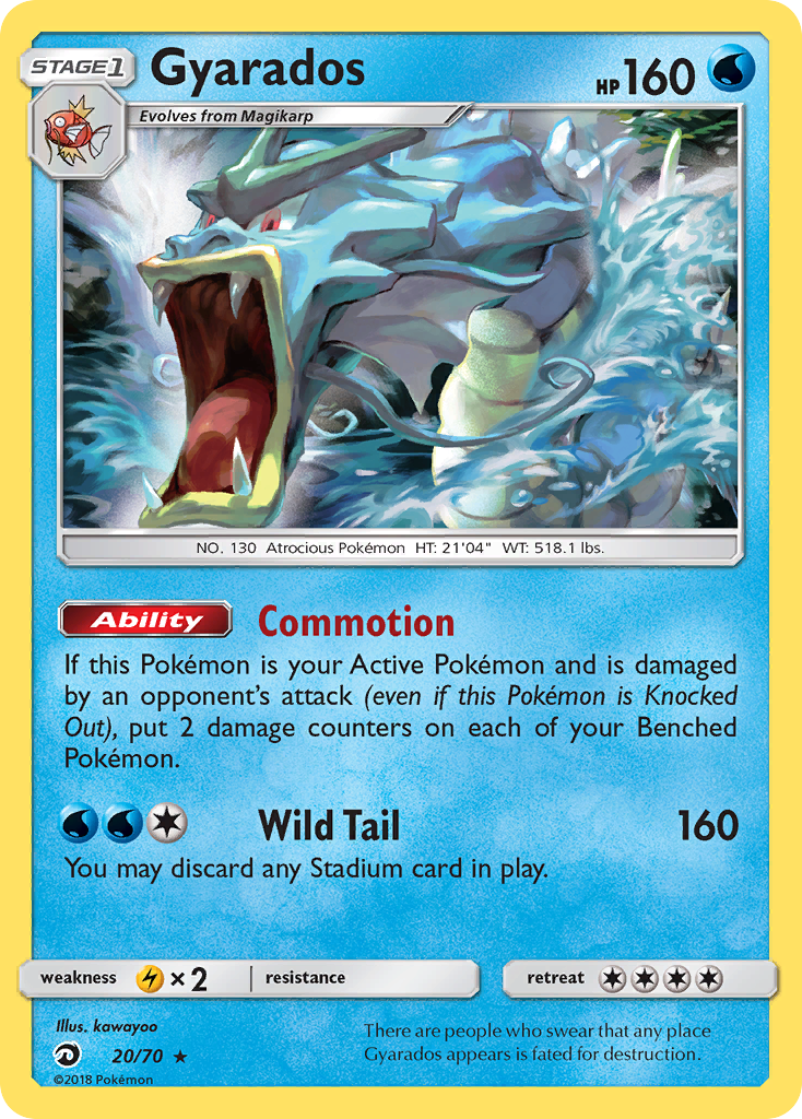 Gyarados - 20/70 - Dragon Majesty