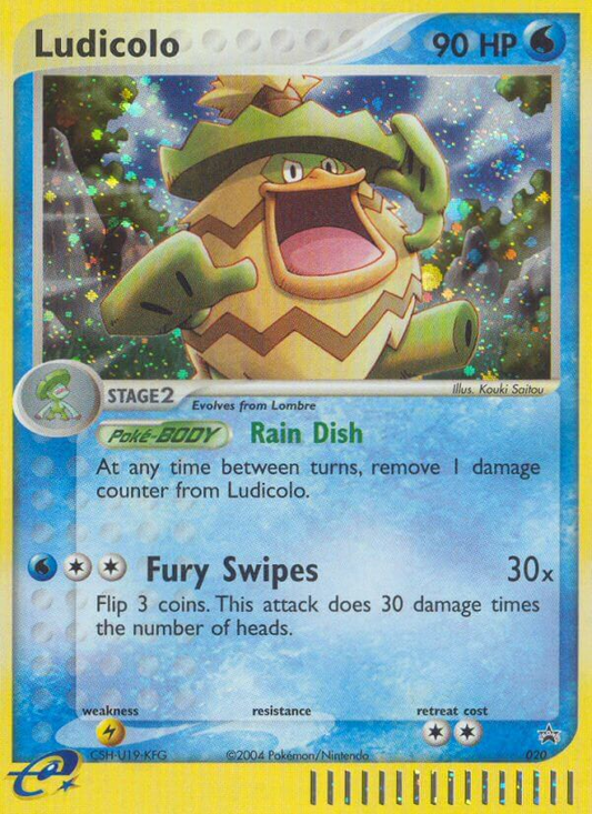 Ludicolo - 20/40 - Nintendo Black Star Promos