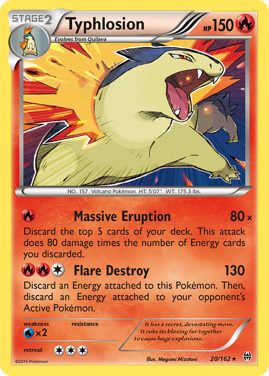 Typhlosion - 020/162 - BREAKthrough