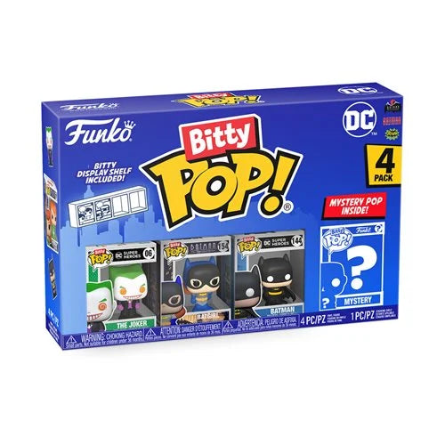 Batman The Joker Funko Bitty Pop! Mini-Figure 4-Pack