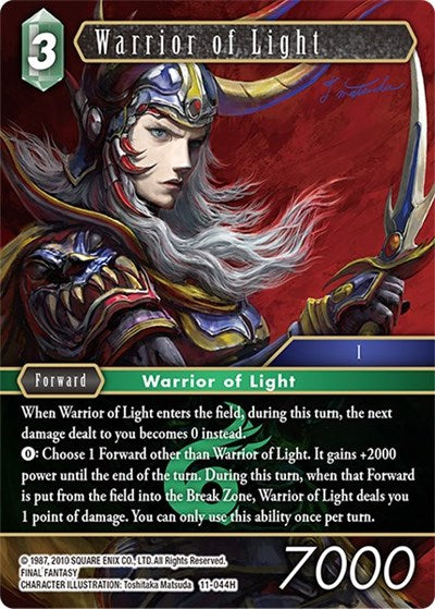 Warrior of Light - 11-044H - Hero - Opus XI