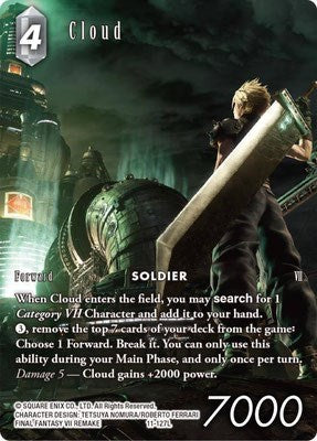 Cloud - 11-127L - Legend (Full Art) - Opus XI