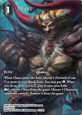 Chaos - 11-129H - Hero (Full Art) - Opus XI
