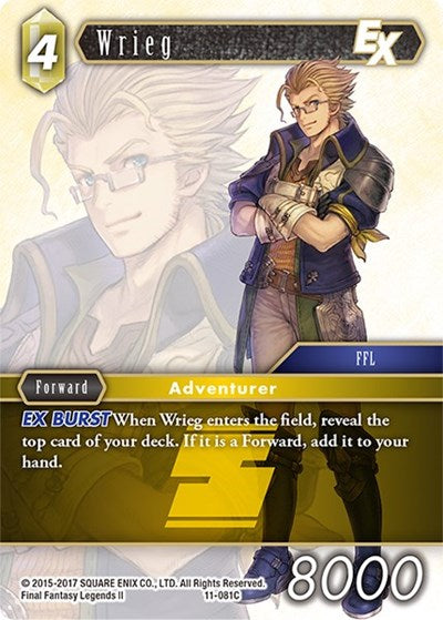 Wrieg EX - 11-081C - Common - Opus XI
