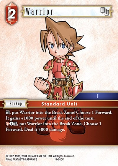 Warrior - 11-010C - Common - Opus XI