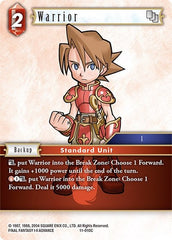 Warrior - 11-010C - Common - Opus XI