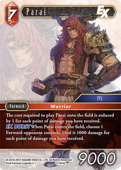 Parai EX - 11-014C - Common - Opus XI