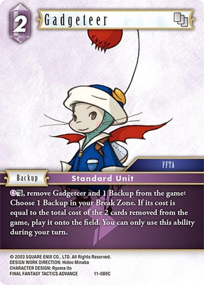 Gadgeteer - 11-089C - Common - Opus XI
