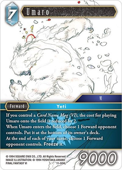 Umaro - 11-024L - Legend - Opus XI