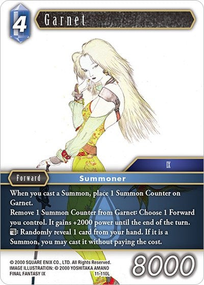 Garnet - 11-110L - Legend - Opus XI