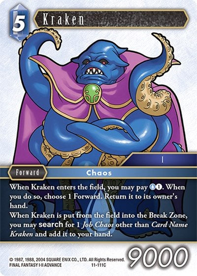 Kraken - 11-111C - Common - Opus XI