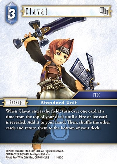 Clavat - 11-112C - Common - Opus XI