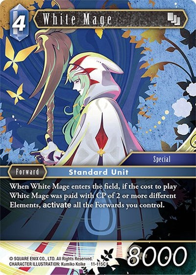 White Mage - 11-115C - Common - Opus XI