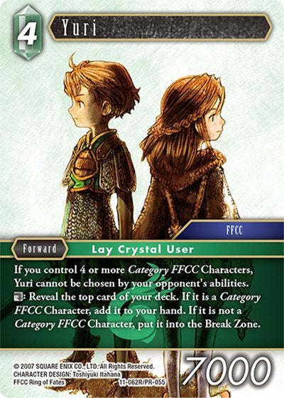 Yuri - 11-062R/PR-055 - Rare - Opus XI