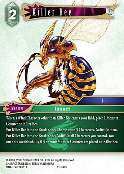 Killer Bee - 11-046R - Rare - Opus XI