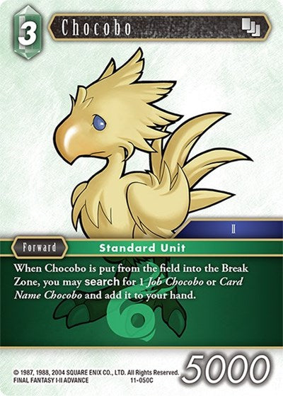 Chocobo - 11-050C - Common - Opus XI