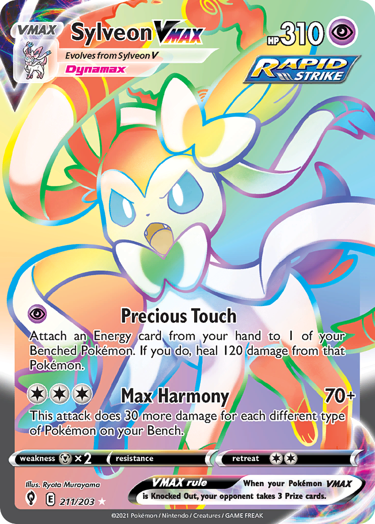 Sylveon VMAX - 211/203 - Evolving Skies