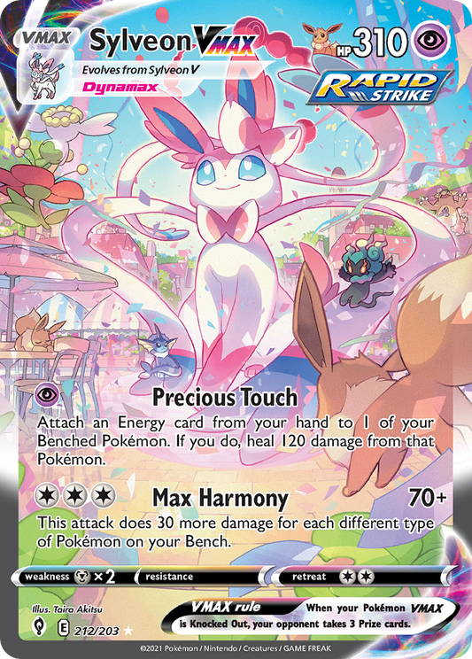 Sylveon VMAX - 212/203 - Evolving Skies