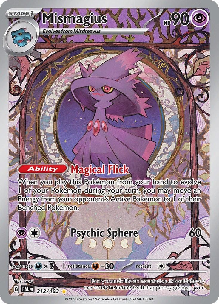 Mismagius - 212/193 - Paldea Evolved