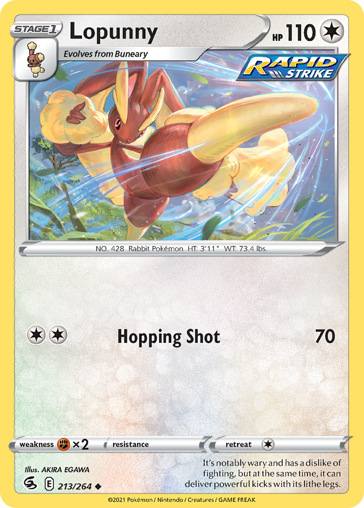 Lopunny - 213/264 - Fusion Strike